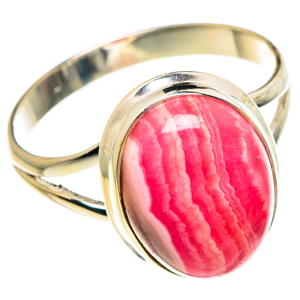 Rhodochrosite Rings handcrafted by Anasilvercos - RING84070