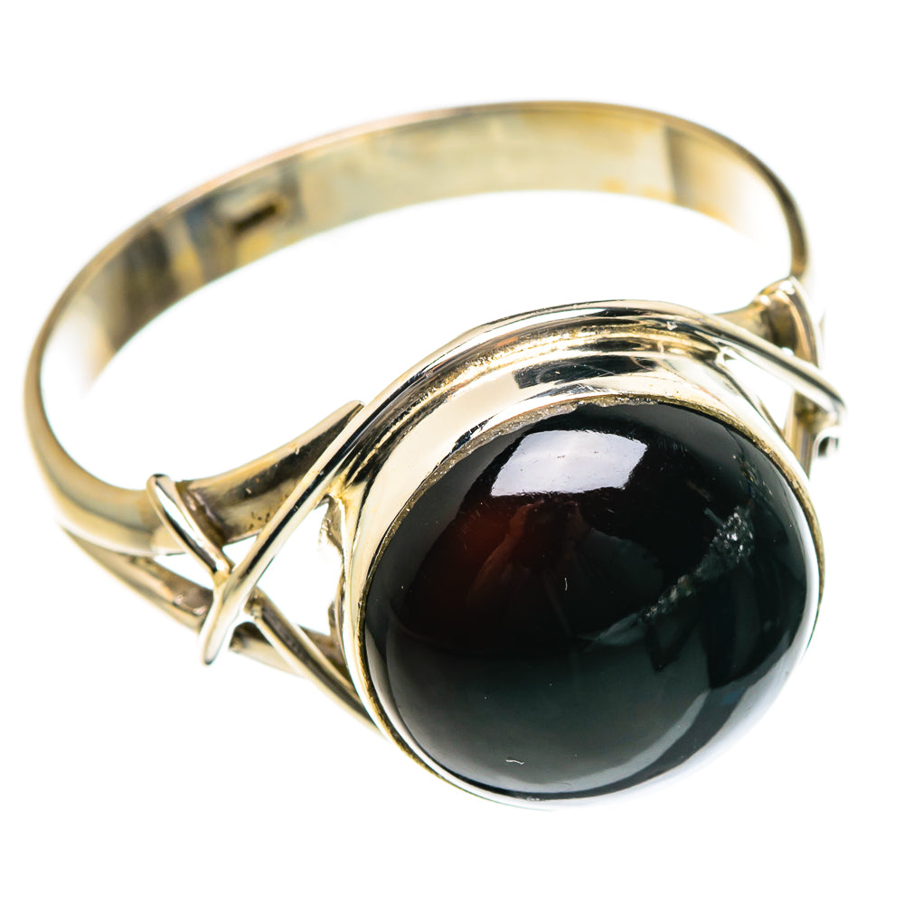 Black Onyx Rings handcrafted by Anasilvercos - RING84074