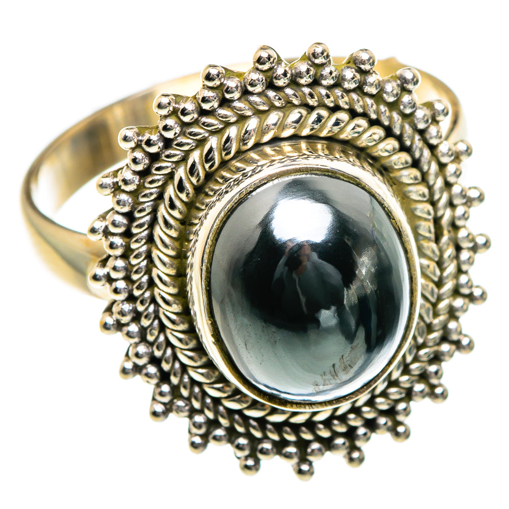Hematite Rings handcrafted by Anasilvercos - RING84084