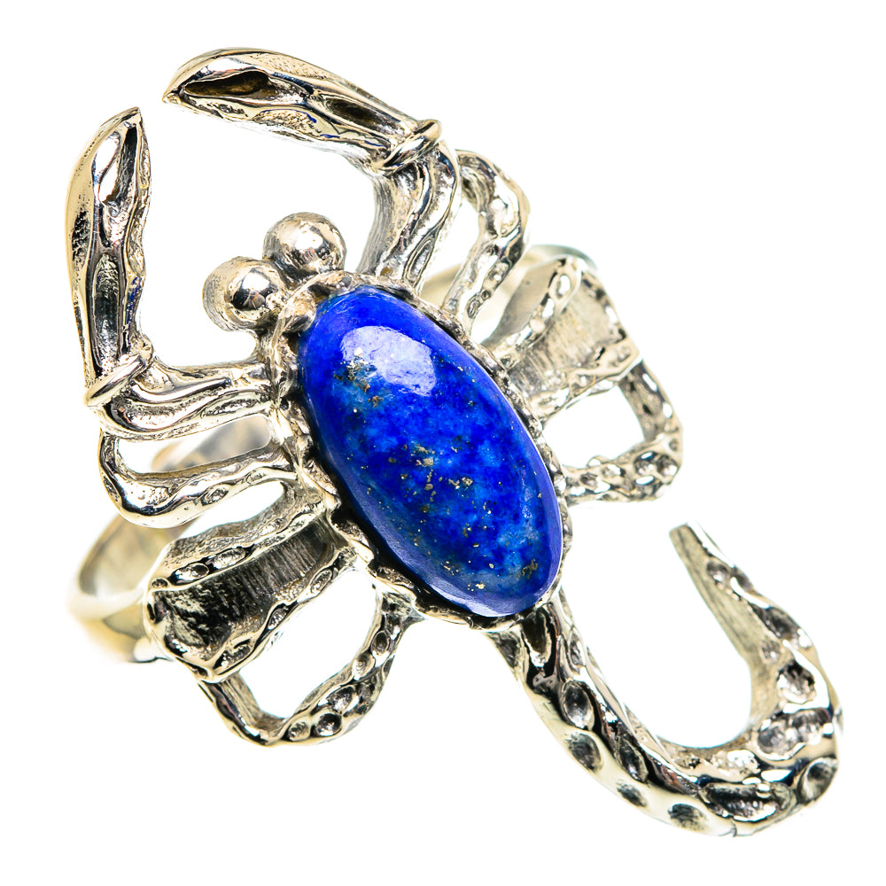 Lapis Lazuli Rings handcrafted by Anasilvercos - RING84092