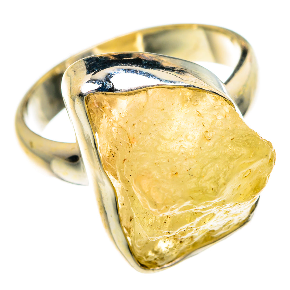 Libyan Glass Rings handcrafted by Anasilvercos - RING84103