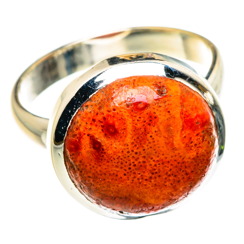 Sponge Coral Rings handcrafted by Anasilvercos - RING84104 - Photo 2