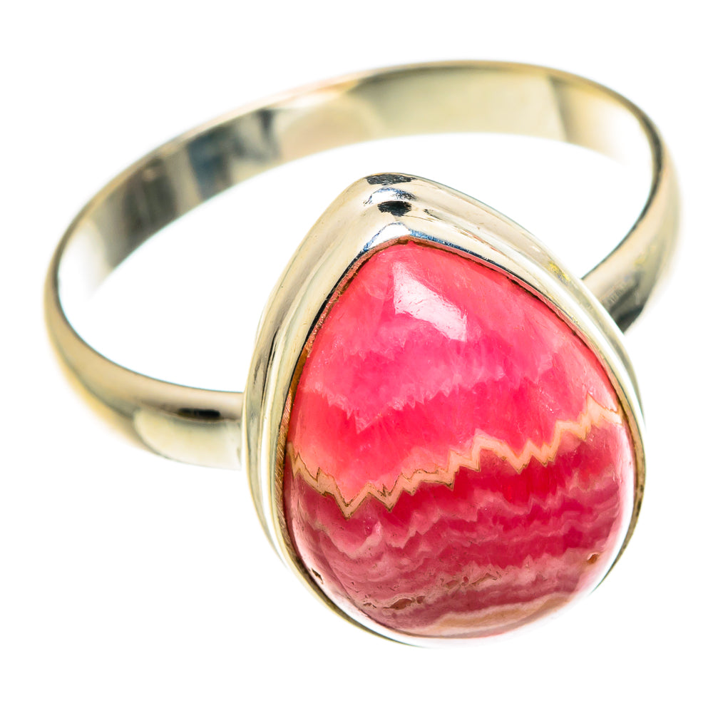 Rhodochrosite Rings handcrafted by Anasilvercos - RING84109