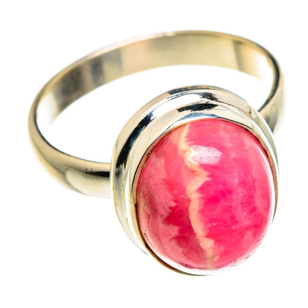 Rhodochrosite Rings handcrafted by Anasilvercos - RING84110
