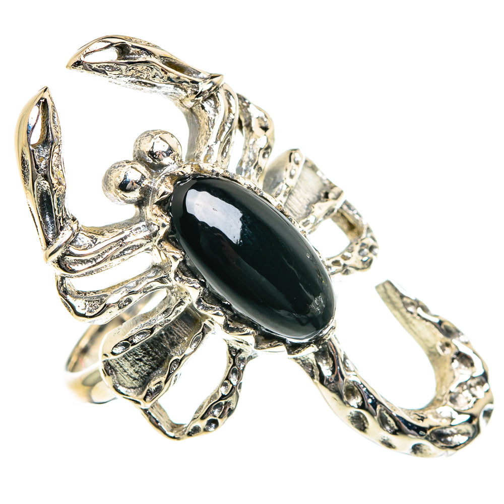 Black Onyx Rings handcrafted by Anasilvercos - RING84116