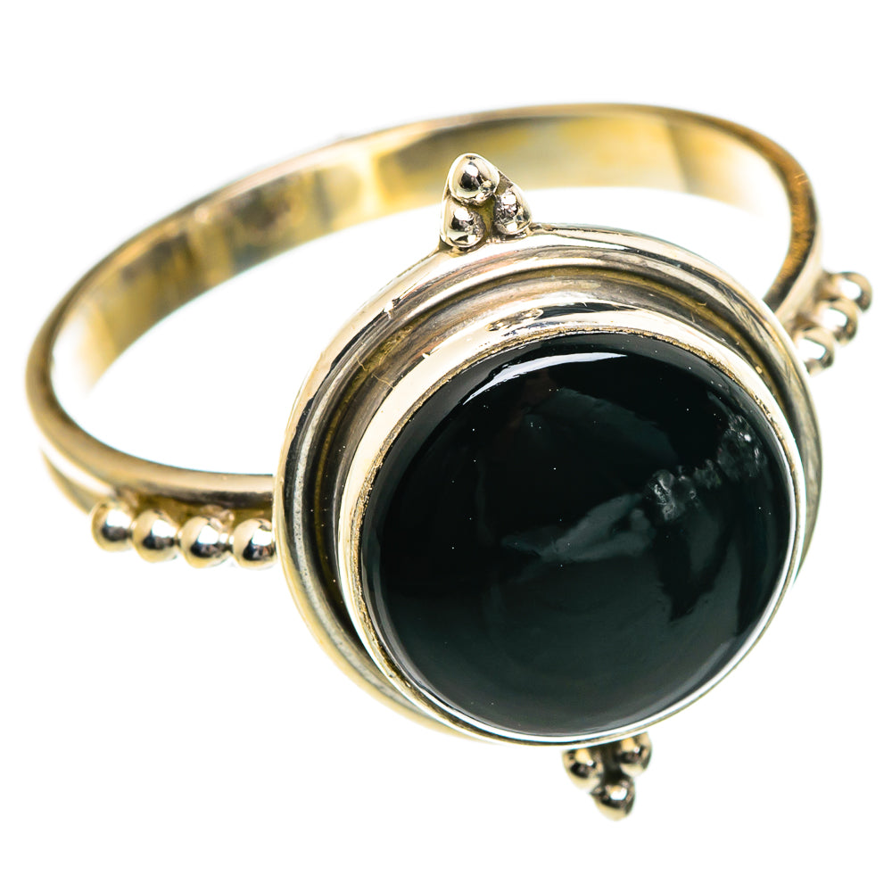 Black Onyx Rings handcrafted by Anasilvercos - RING84117