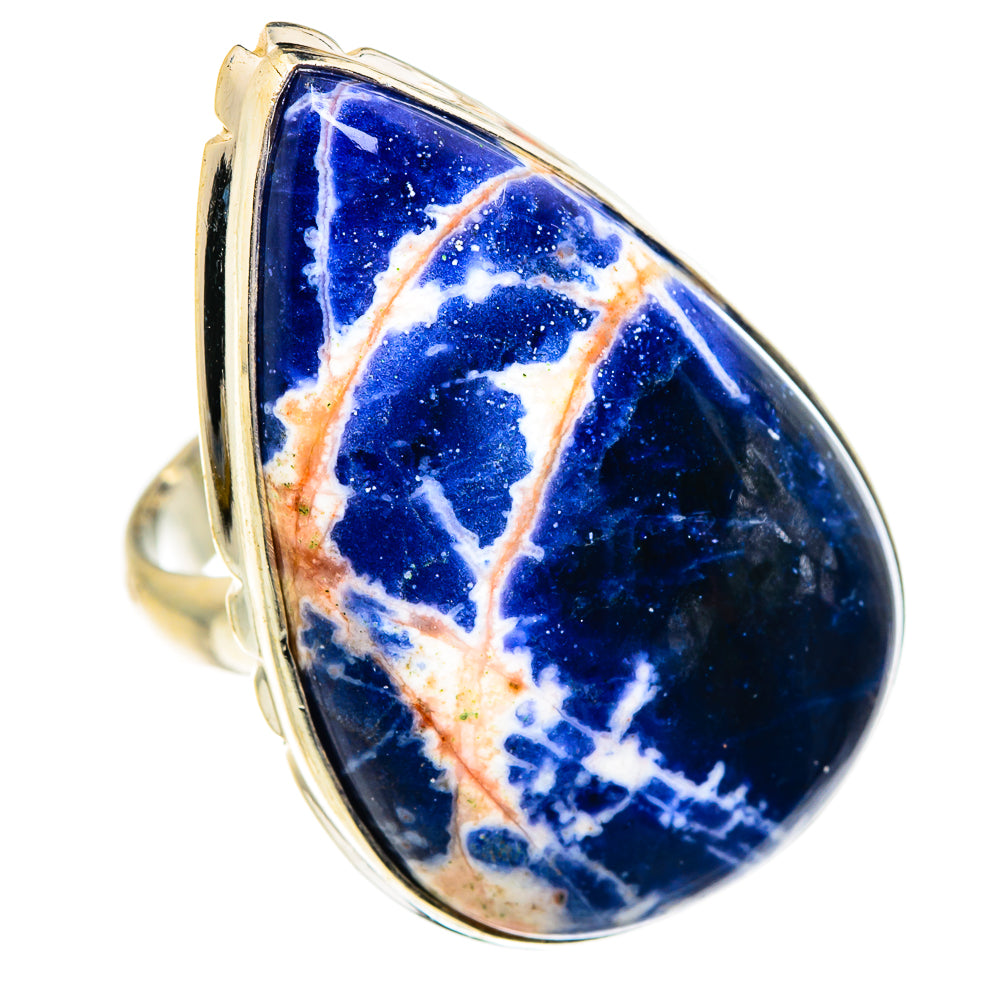 Sodalite Rings handcrafted by Anasilvercos - RING84129