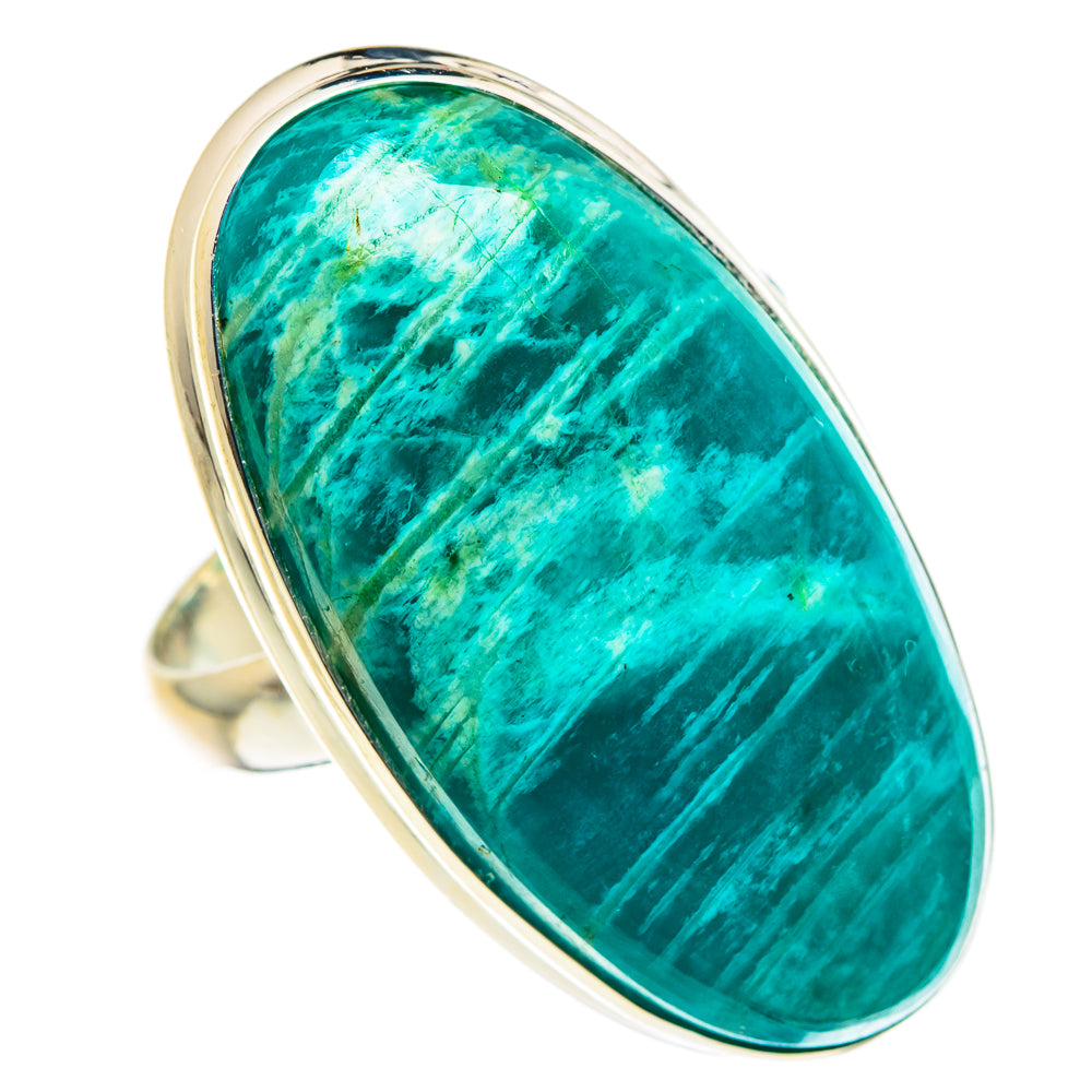 Chrysocolla Rings handcrafted by Anasilvercos - RING84133