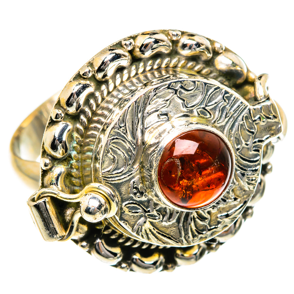 Baltic Amber Rings handcrafted by Anasilvercos - RING84141
