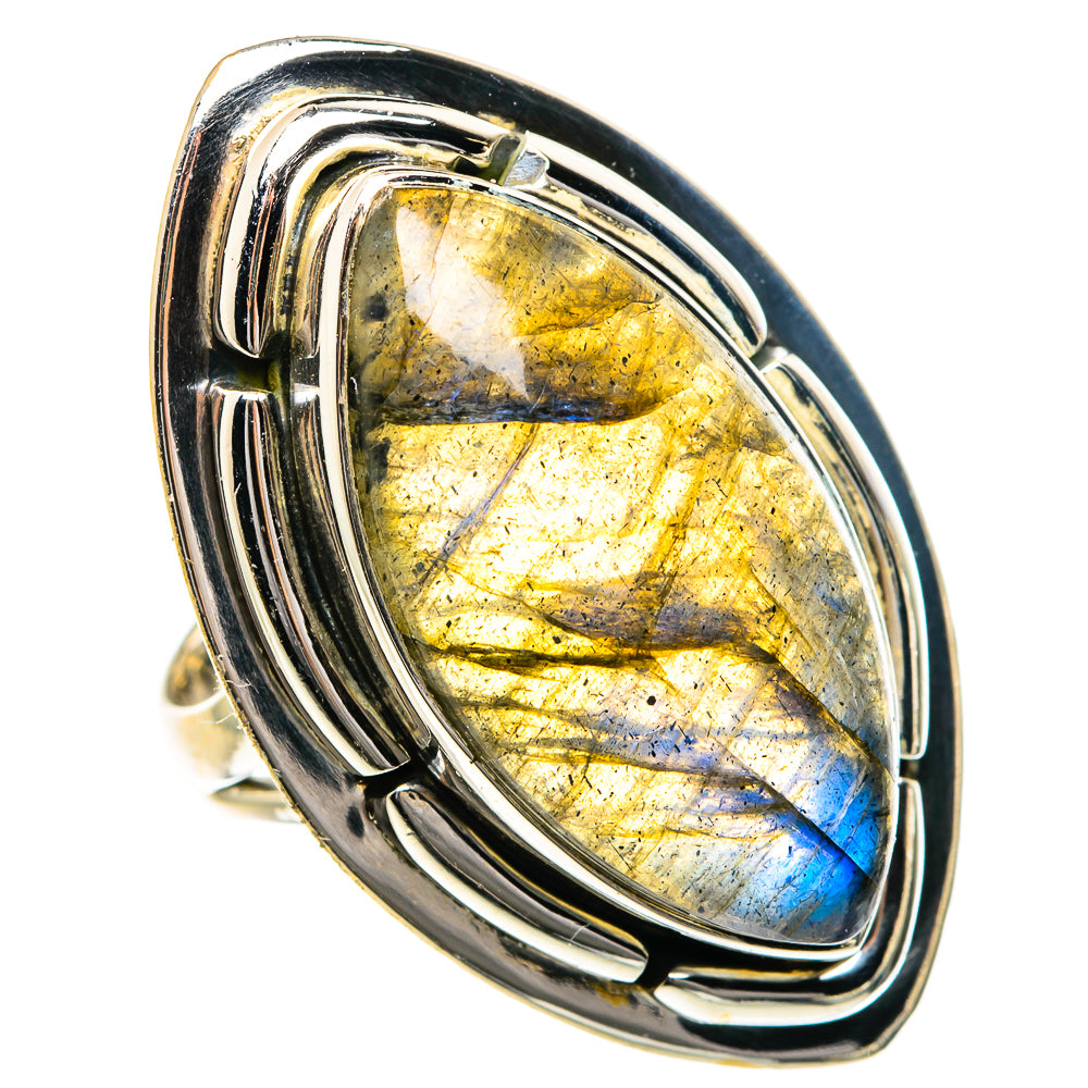 Labradorite Rings handcrafted by Anasilvercos - RING84148