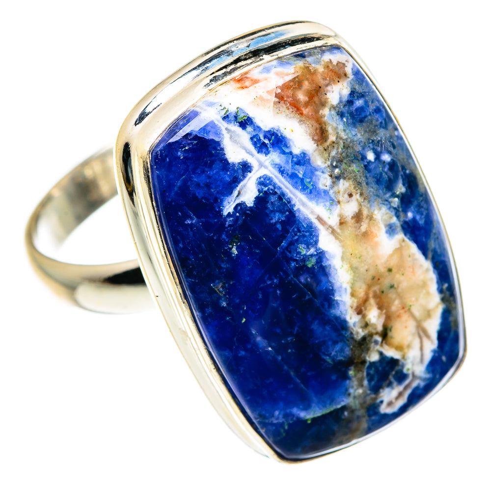 Sodalite Rings handcrafted by Anasilvercos - RING84152