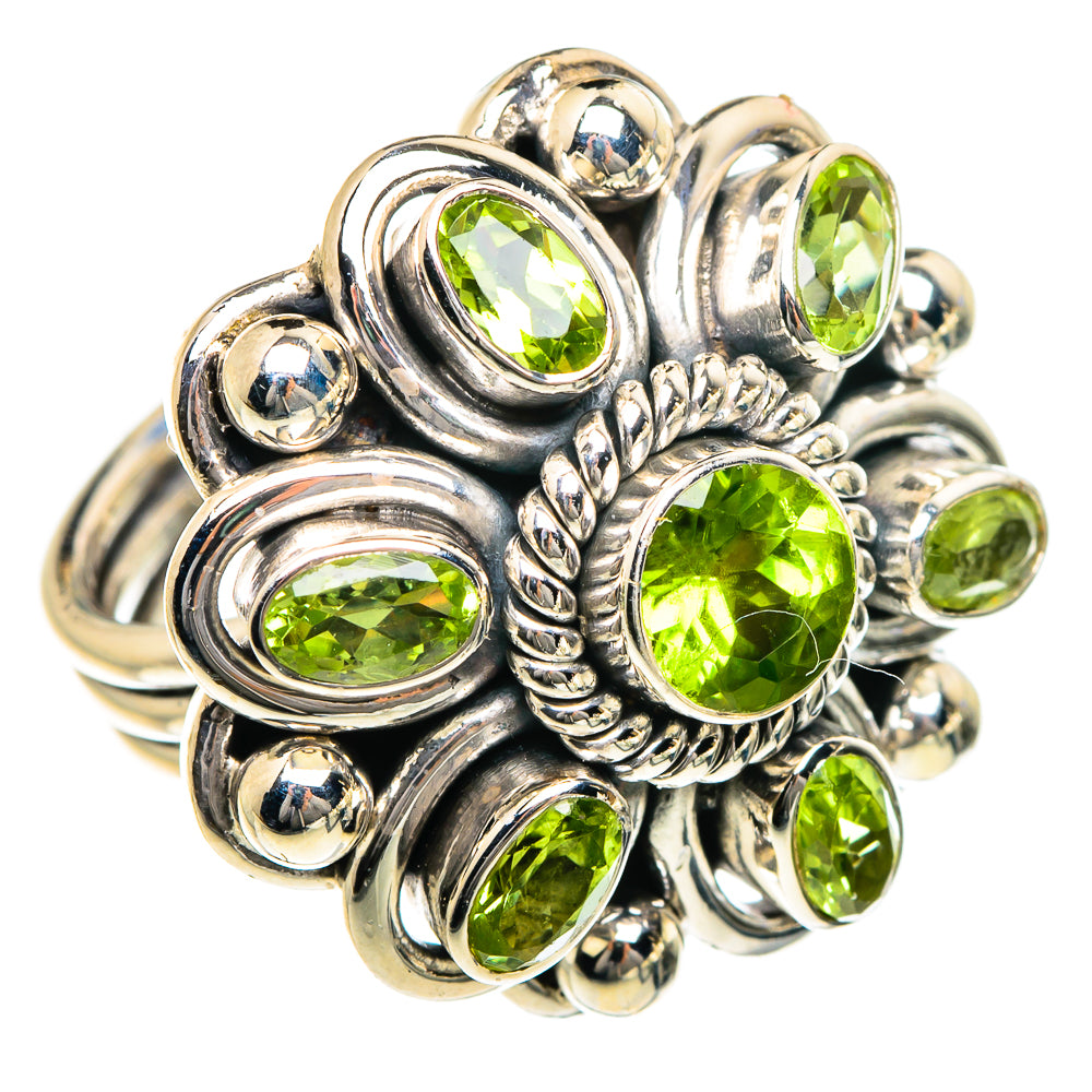 Peridot Rings handcrafted by Anasilvercos - RING84157