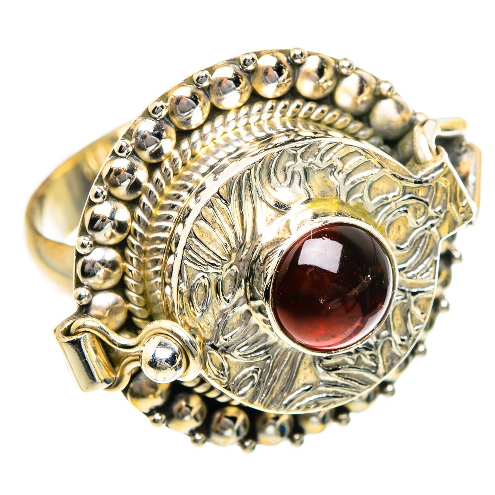 Garnet Rings handcrafted by Anasilvercos - RING84161