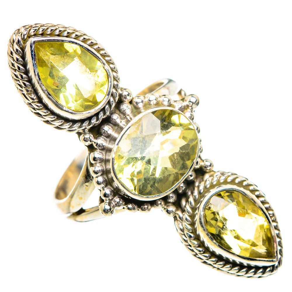 Citrine Rings handcrafted by Anasilvercos - RING84166