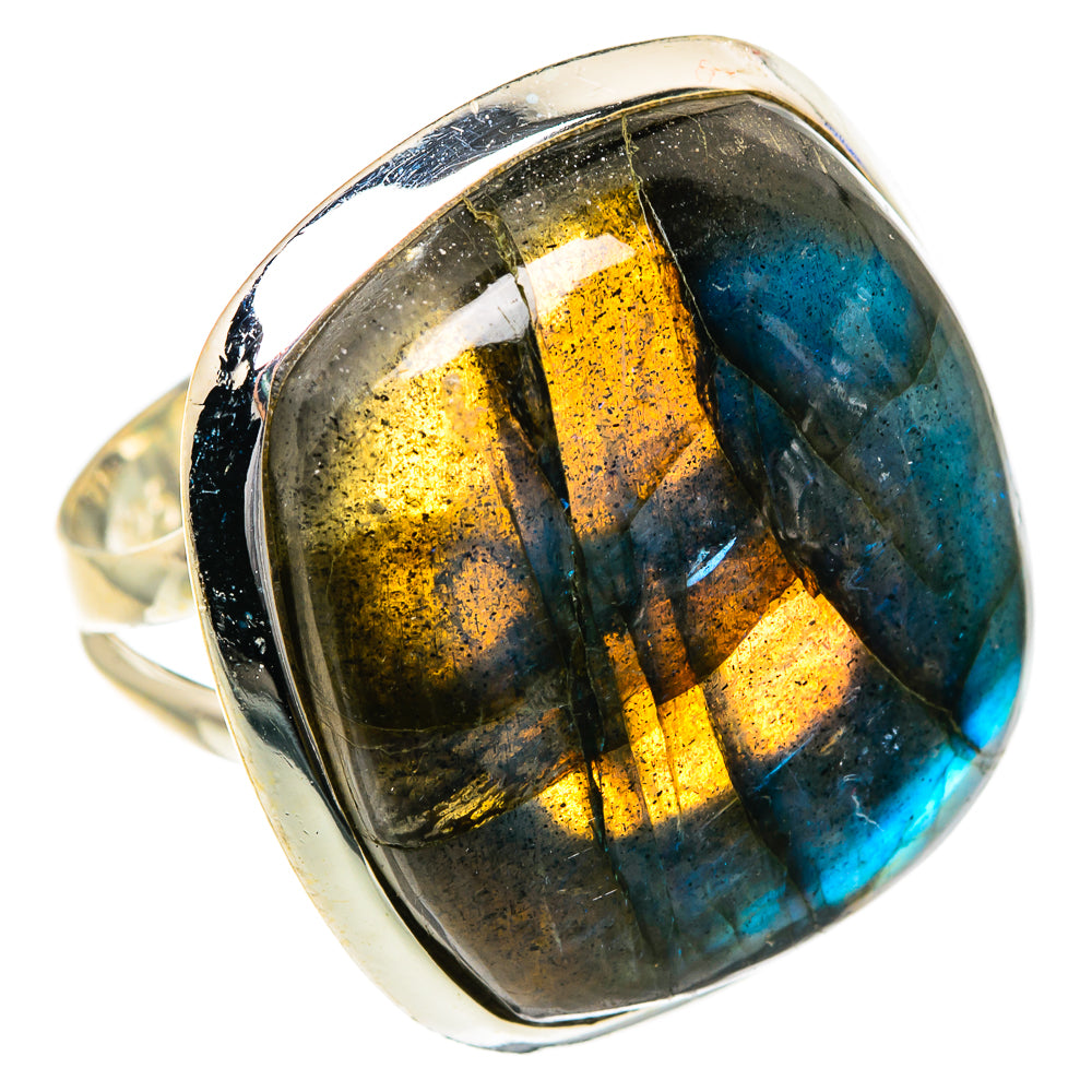 Labradorite Rings handcrafted by Anasilvercos - RING84167