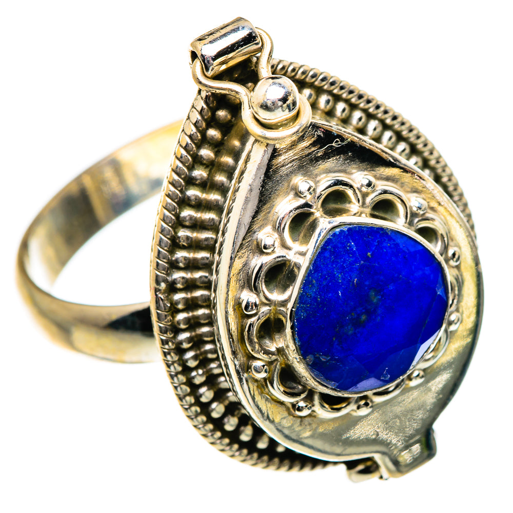 Lapis Lazuli Rings handcrafted by Anasilvercos - RING84170