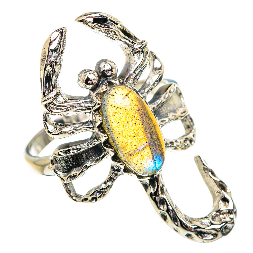 Labradorite Rings handcrafted by Anasilvercos - RING84178