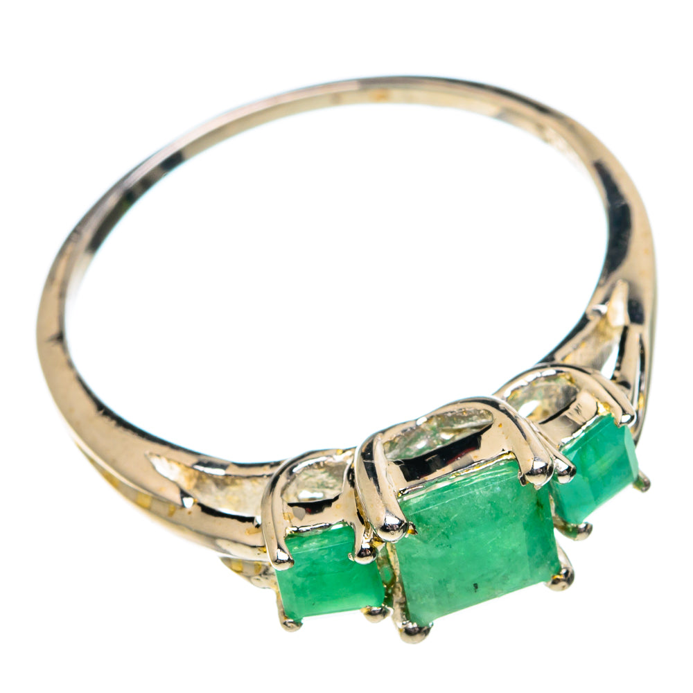 Emerald Rings handcrafted by Anasilvercos - RING84187