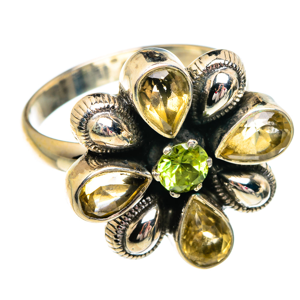 Citrine Rings handcrafted by Anasilvercos - RING84196