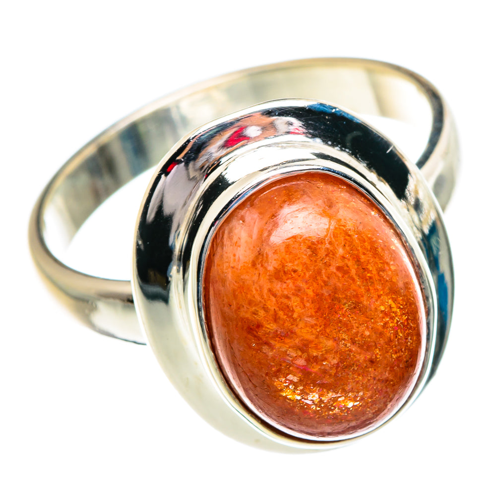 Sunstone Rings handcrafted by Anasilvercos - RING84197