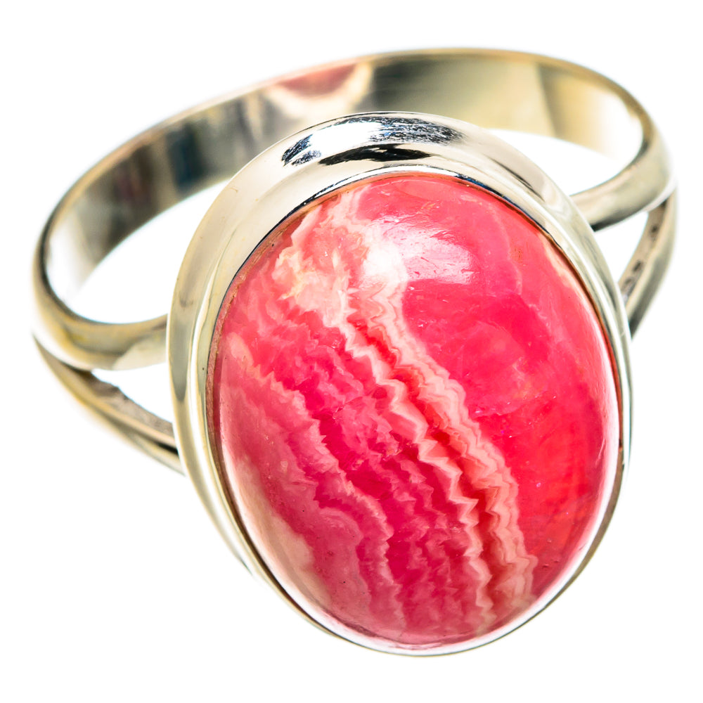 Rhodochrosite Rings handcrafted by Anasilvercos - RING84199