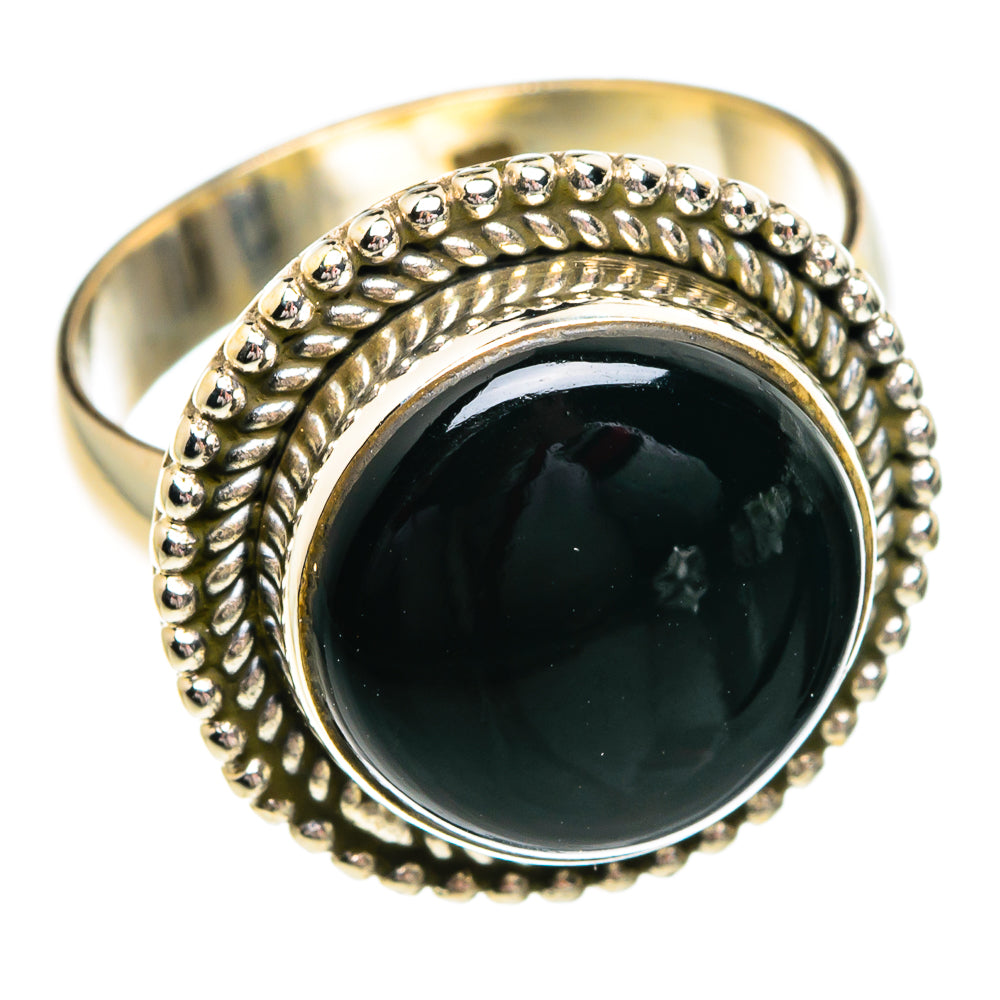 Black Onyx Rings handcrafted by Anasilvercos - RING84206