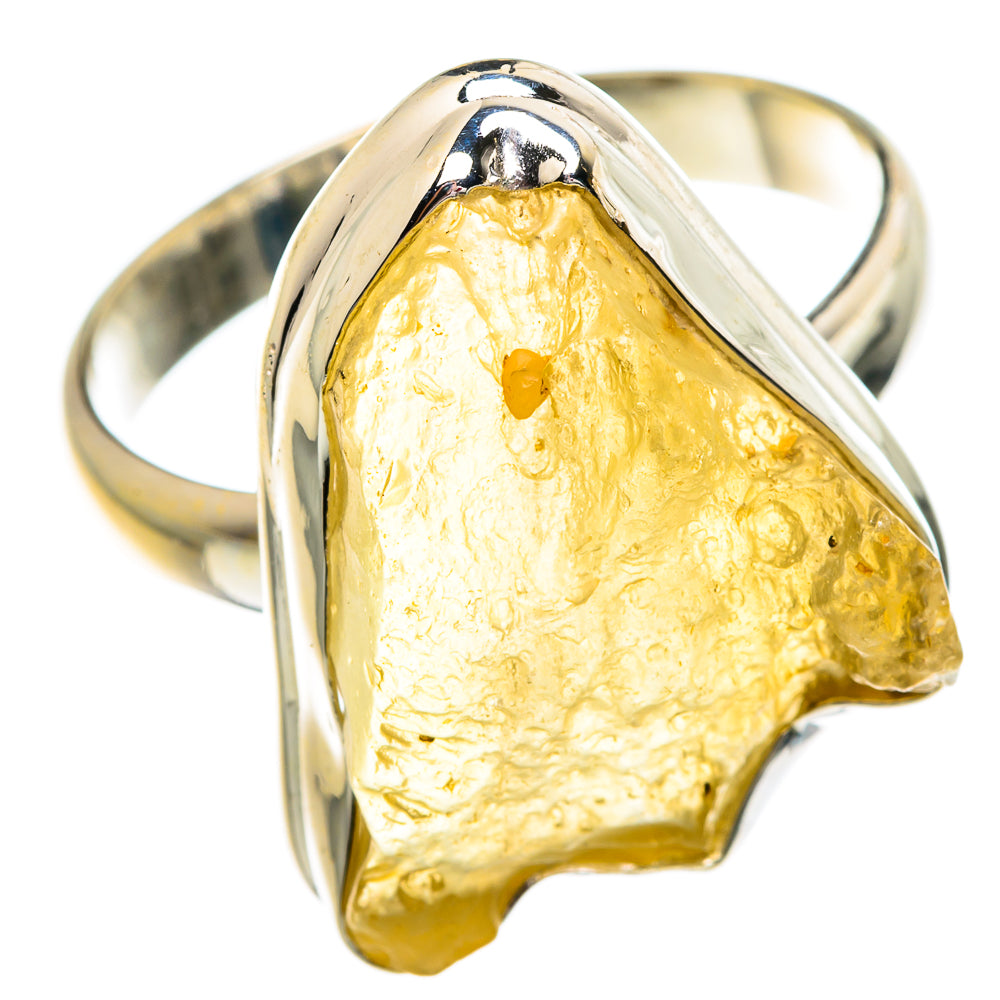 Libyan Glass Rings handcrafted by Anasilvercos - RING84239