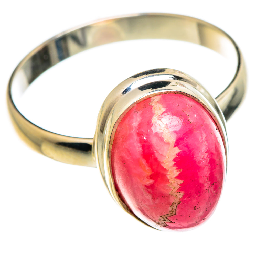 Rhodochrosite Rings handcrafted by Anasilvercos - RING84243