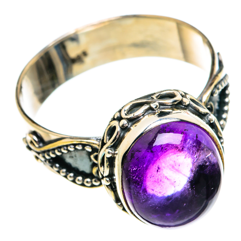 Amethyst Rings handcrafted by Anasilvercos - RING84247