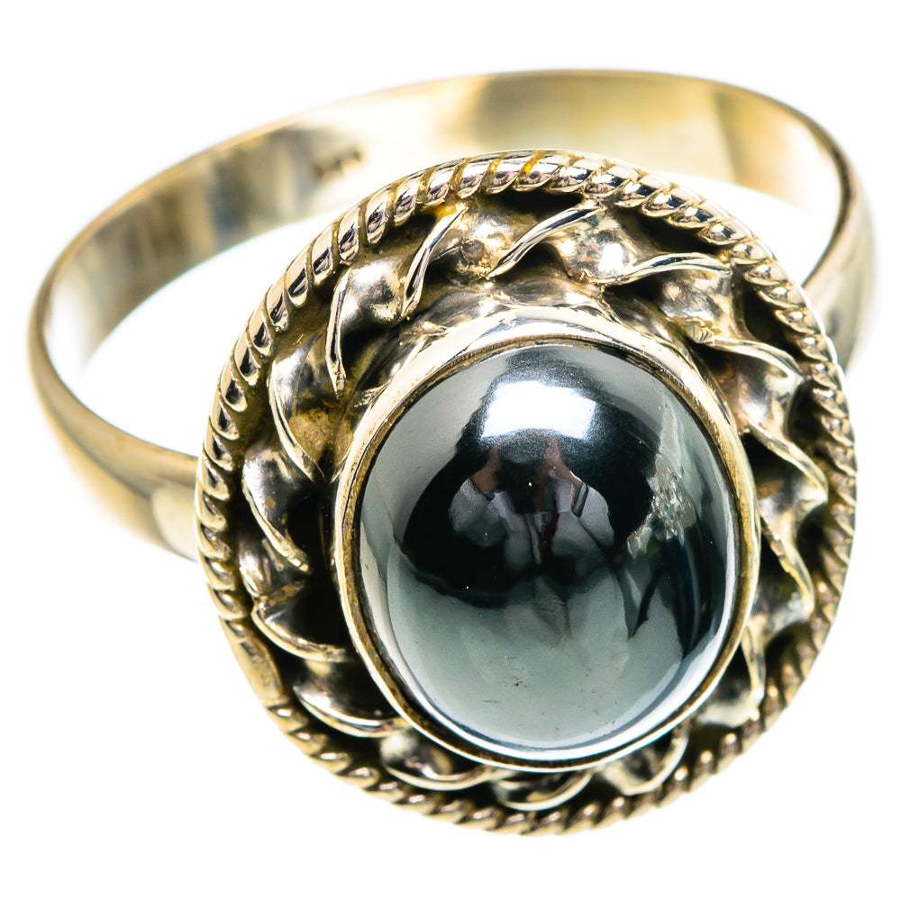 Hematite Rings handcrafted by Anasilvercos - RING84258