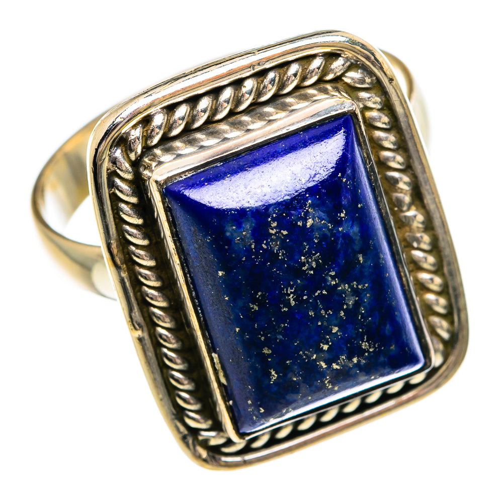 Lapis Lazuli Rings handcrafted by Anasilvercos - RING84263