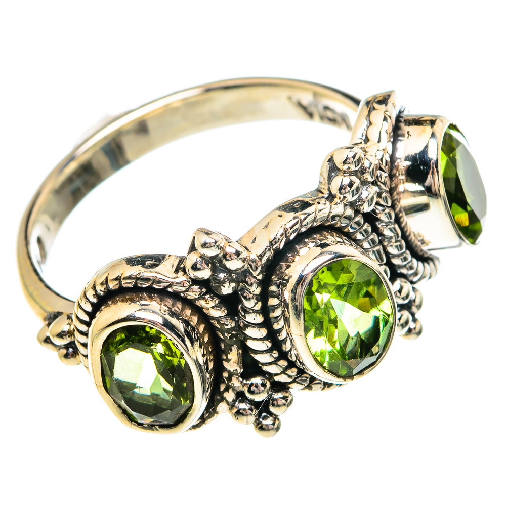 Peridot Rings handcrafted by Anasilvercos - RING84272