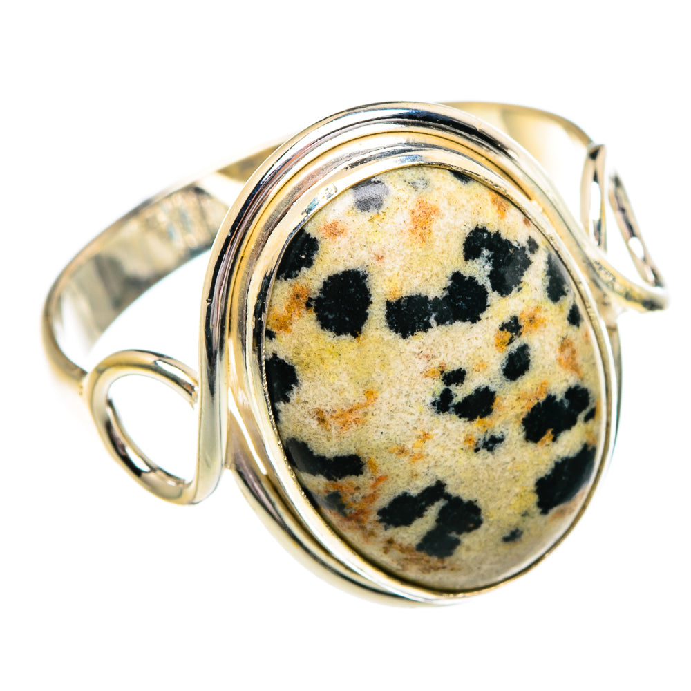 Dalmatian Jasper Rings handcrafted by Anasilvercos - RING84282 - Photo 2