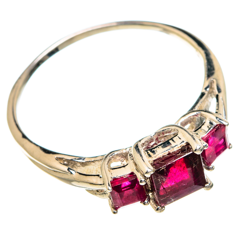 Garnet Rings handcrafted by Anasilvercos - RING84287