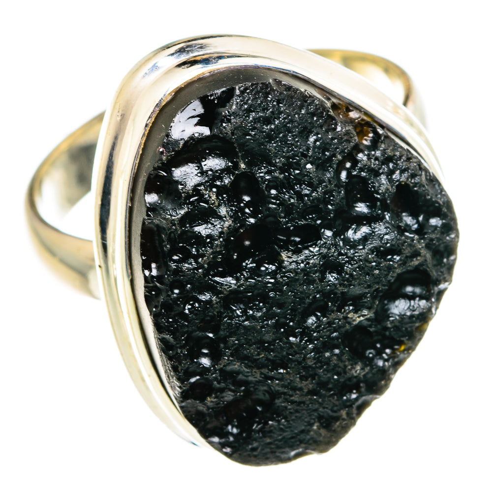 Tektite Rings handcrafted by Anasilvercos - RING84293 - Photo 2