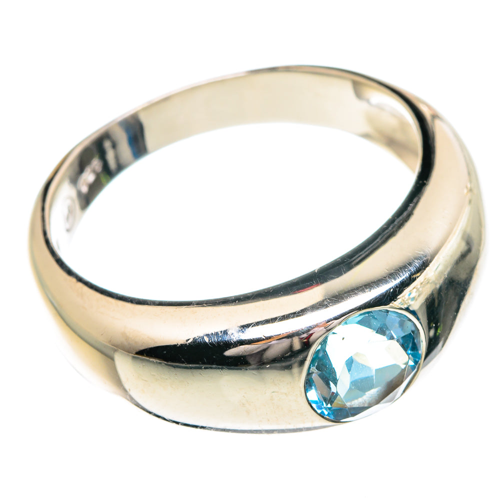 Blue Topaz Rings handcrafted by Anasilvercos - RING84301 - Photo 2