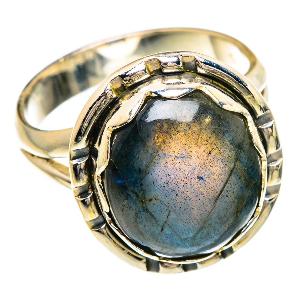 Labradorite Rings handcrafted by Anasilvercos - RING84302