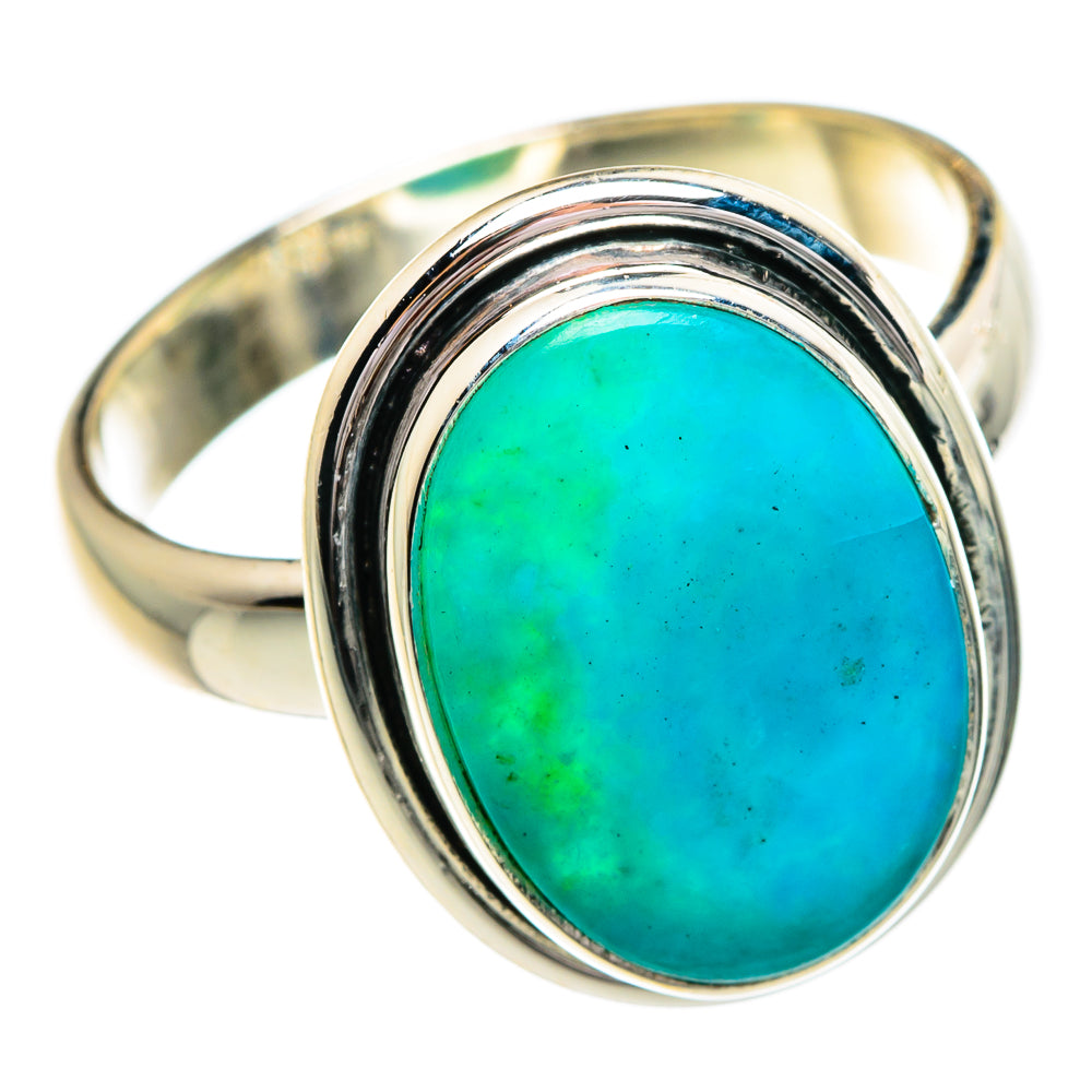 Peruvian Opal Rings handcrafted by Anasilvercos - RING84305
