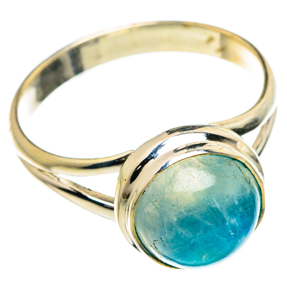 Rainbow Moonstone Rings handcrafted by Anasilvercos - RING84310
