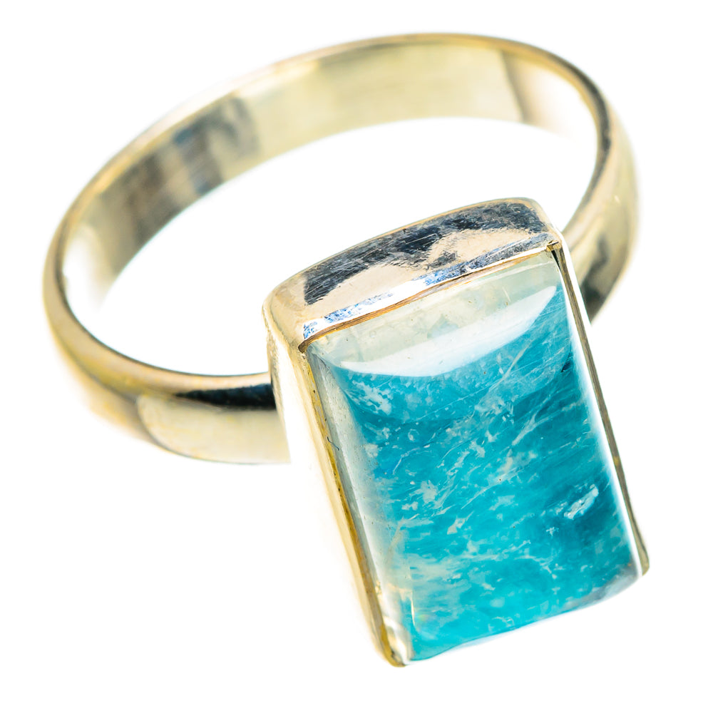 Rainbow Moonstone Rings handcrafted by Anasilvercos - RING84313