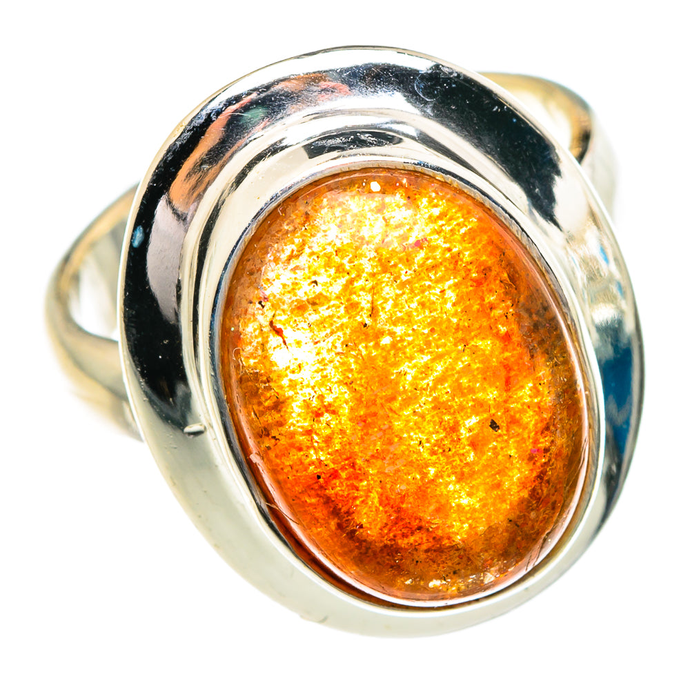 Sunstone Rings handcrafted by Anasilvercos - RING84321