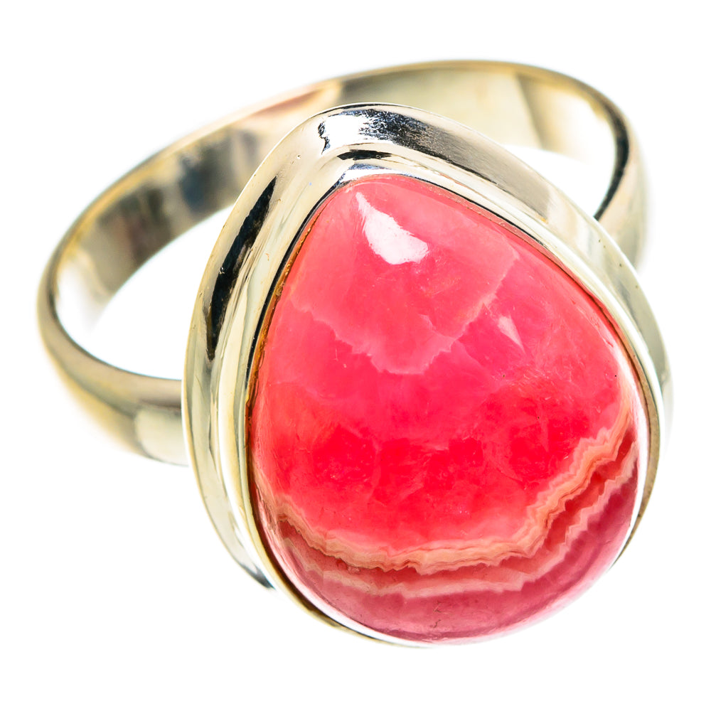 Rhodochrosite Rings handcrafted by Anasilvercos - RING84324