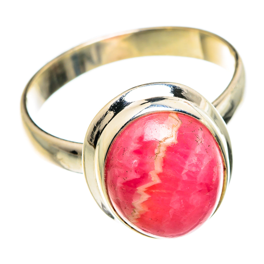 Rhodochrosite Rings handcrafted by Anasilvercos - RING84326