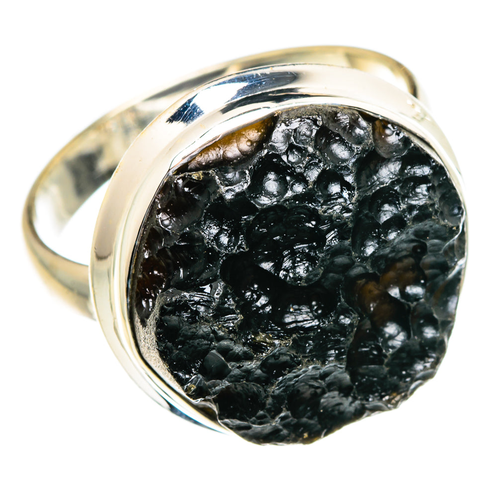 Tektite Rings handcrafted by Anasilvercos - RING84334 - Photo 2