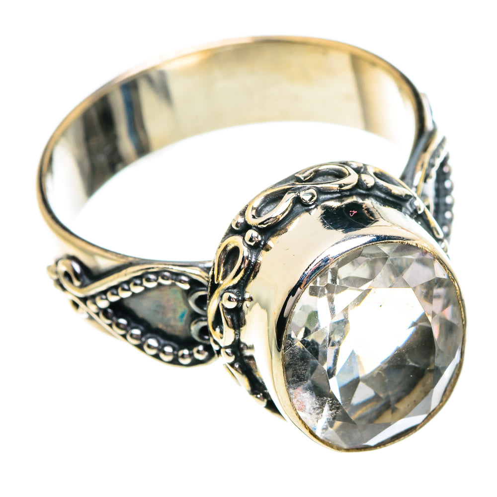 White Quartz Rings handcrafted by Anasilvercos - RING84339