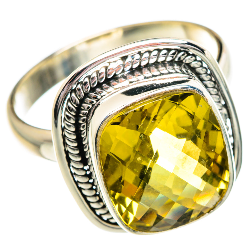 Citrine Rings handcrafted by Anasilvercos - RING84340
