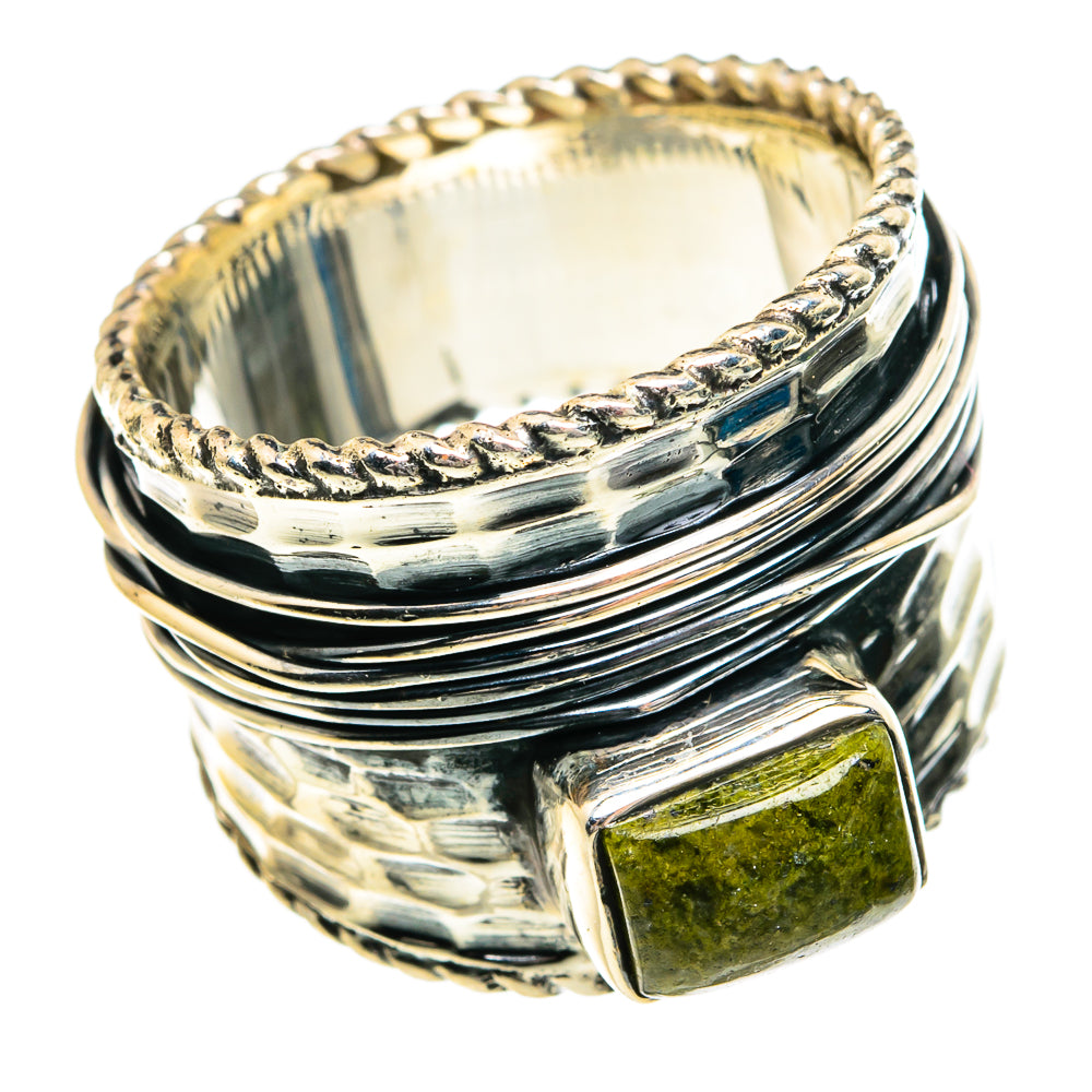 Rainforest Jasper Rings handcrafted by Anasilvercos - RING84355