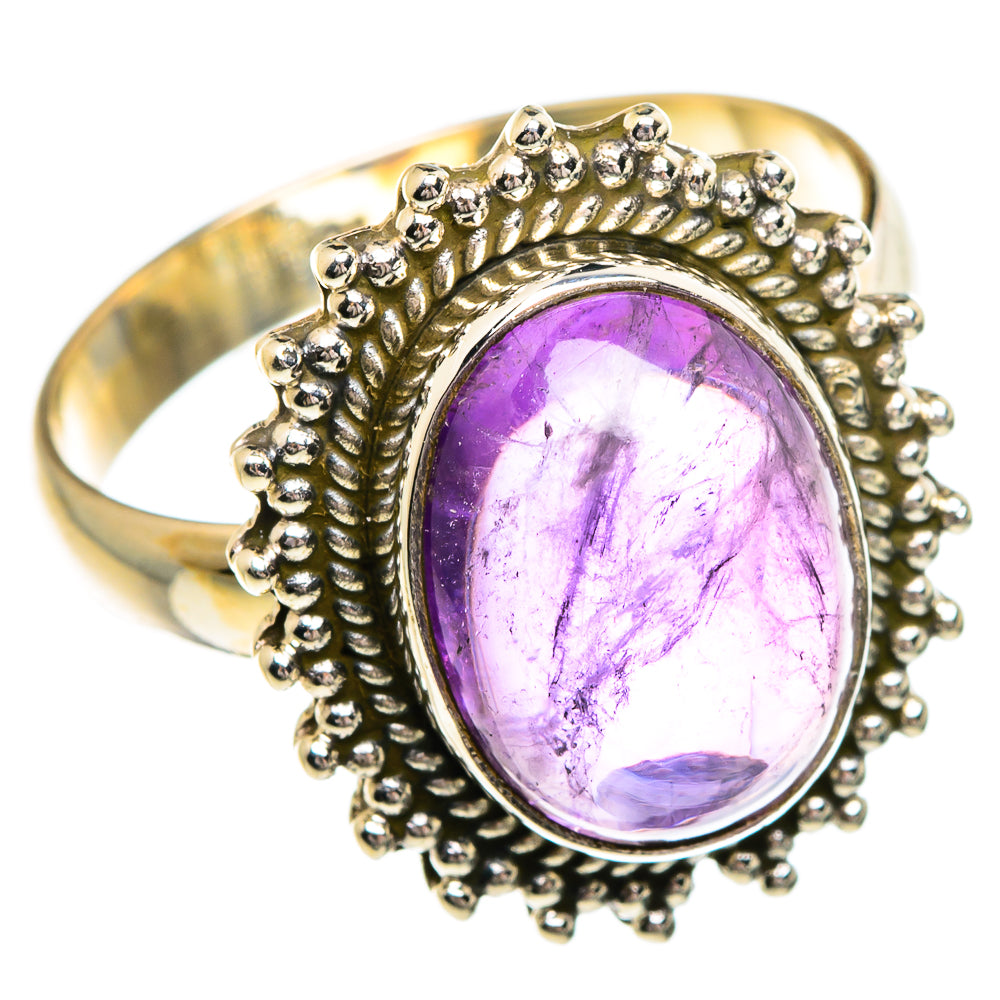 Amethyst Rings handcrafted by Anasilvercos - RING84373