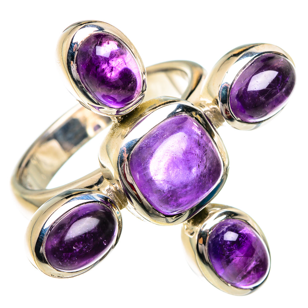 Amethyst Rings handcrafted by Anasilvercos - RING84376