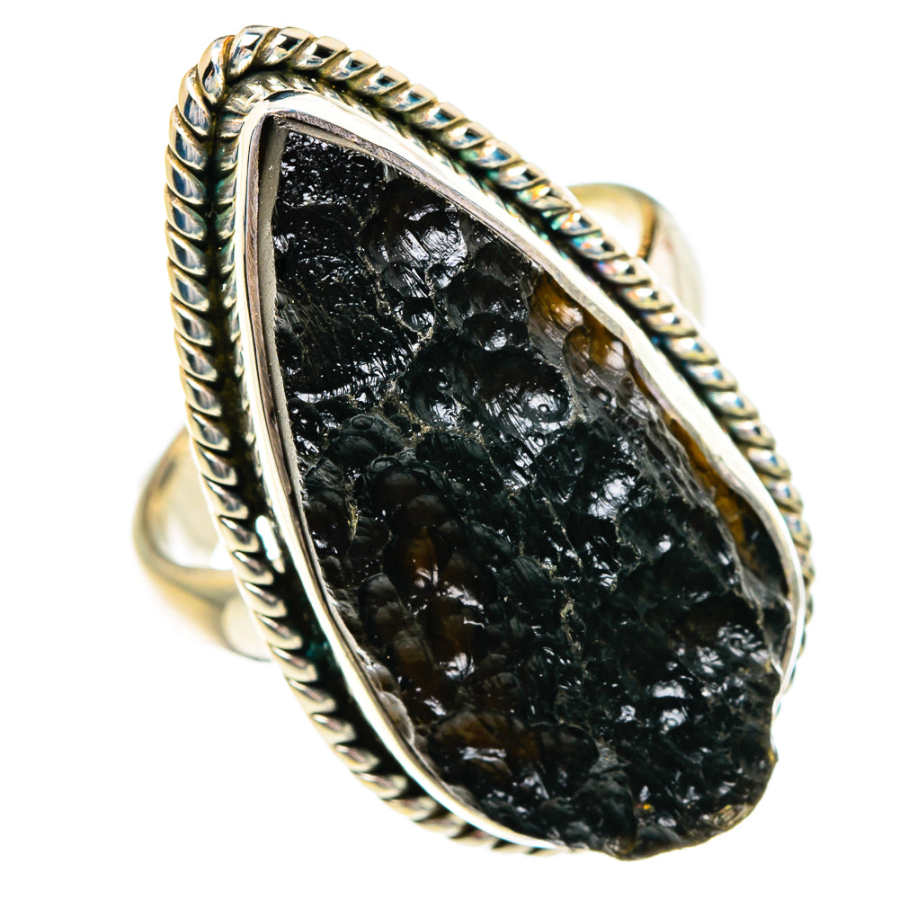 Tektite Rings handcrafted by Anasilvercos - RING84377
